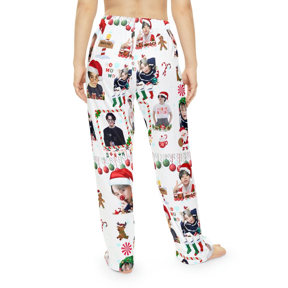 BTS inspired Jimin Christmas Womens Pajama Pants