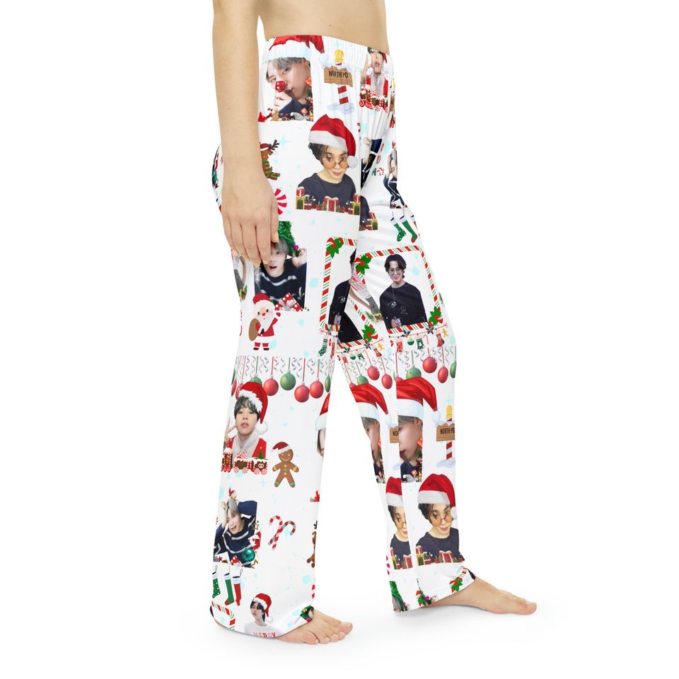 BTS inspired Jimin Christmas Womens Pajama Pants