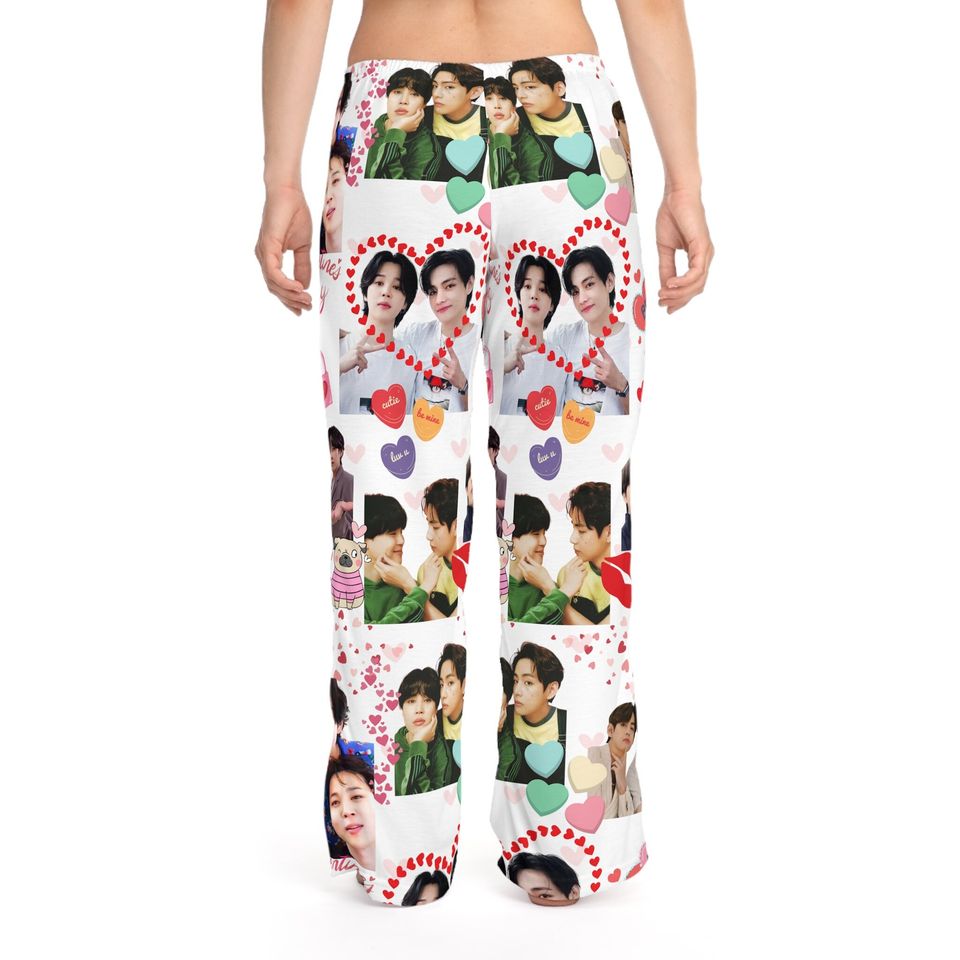 BTS Vmin Valentines Day Womens Pajama Pants