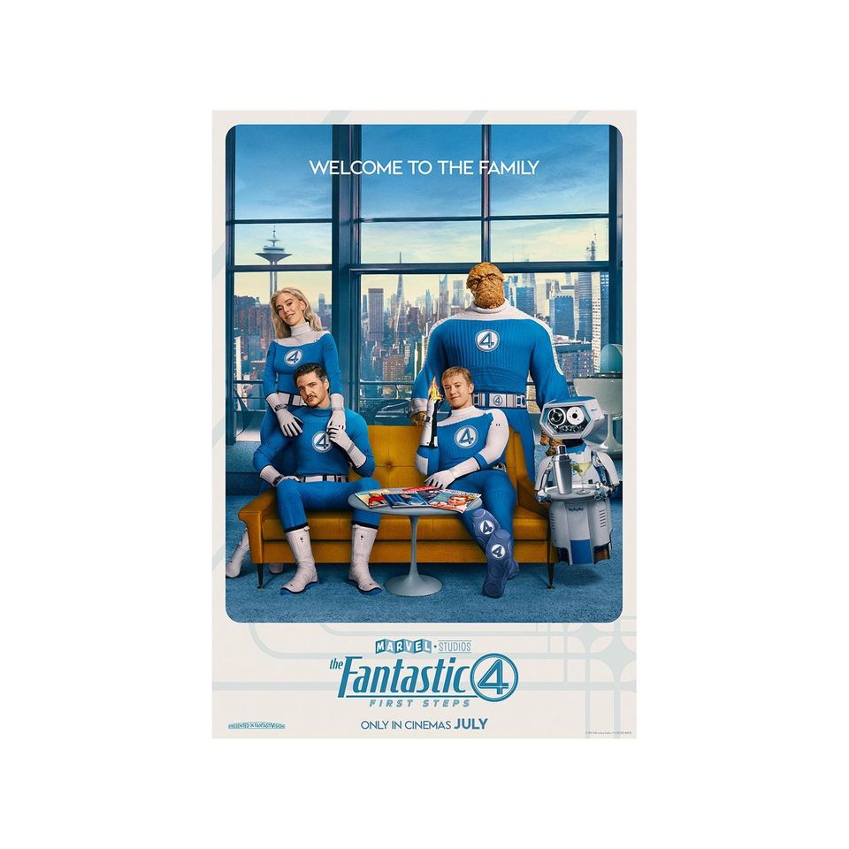 The Fantastic Four: First Steps Movie Poster