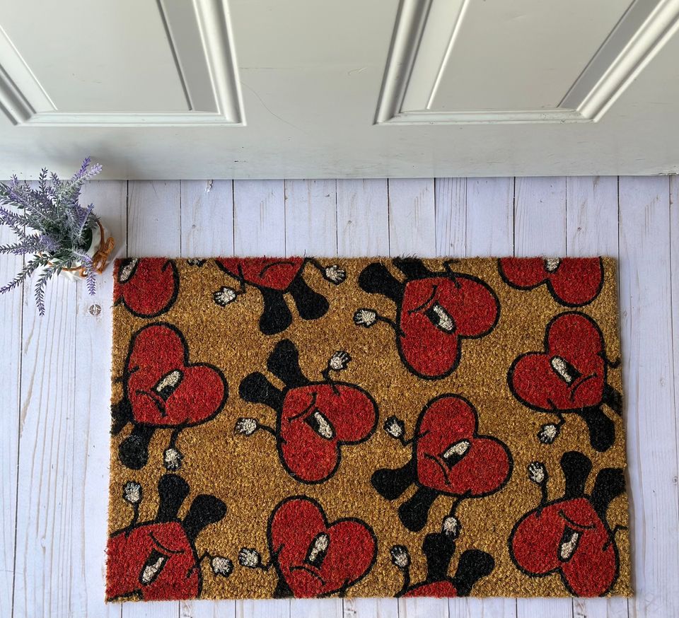 Bad Bunny Coir Doormat | Spanish Welcome Mat | Un Verano sin ti Home Decor
