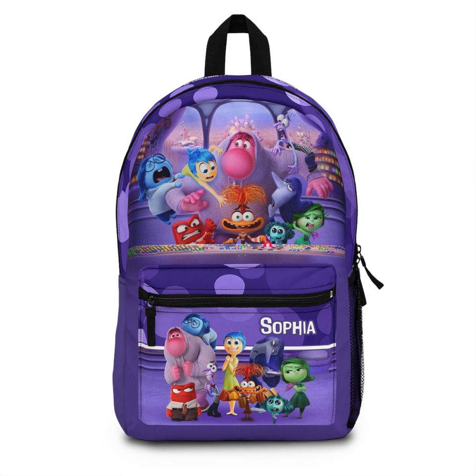 Personalized Kids Inside Out Backpack with Custom Name