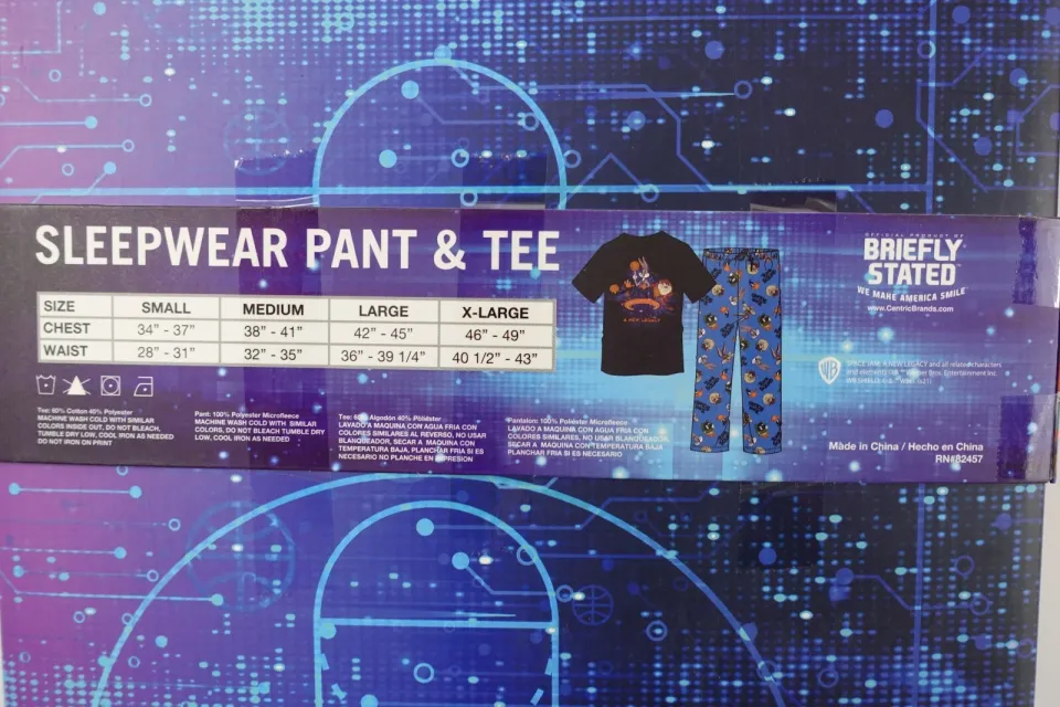 Disney Mickey Mouse Pajama Set Men Large Tee Microfleece Pajama Christmas HOHOHO