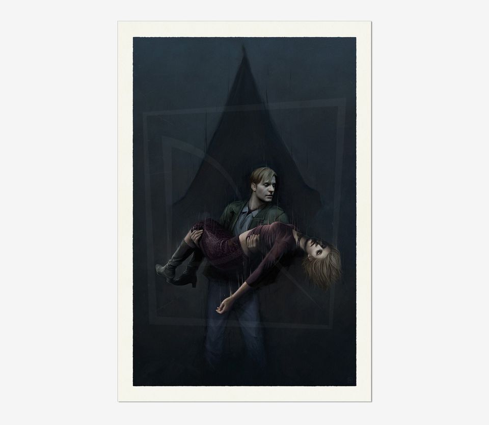 SILENT HILL 2 Game Poster | Game Art | Horror Game | Print | Room Decor | Wall Art