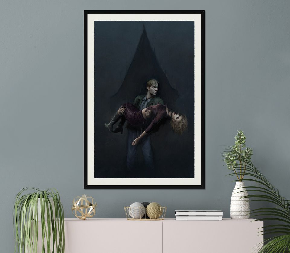 SILENT HILL 2 Game Poster | Game Art | Horror Game | Print | Room Decor | Wall Art