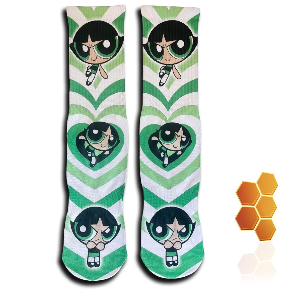 Buttercup Socks PowerPuff Girls