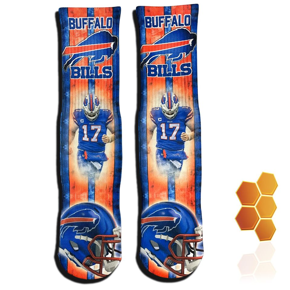 Buffalo Bills Blue Socks