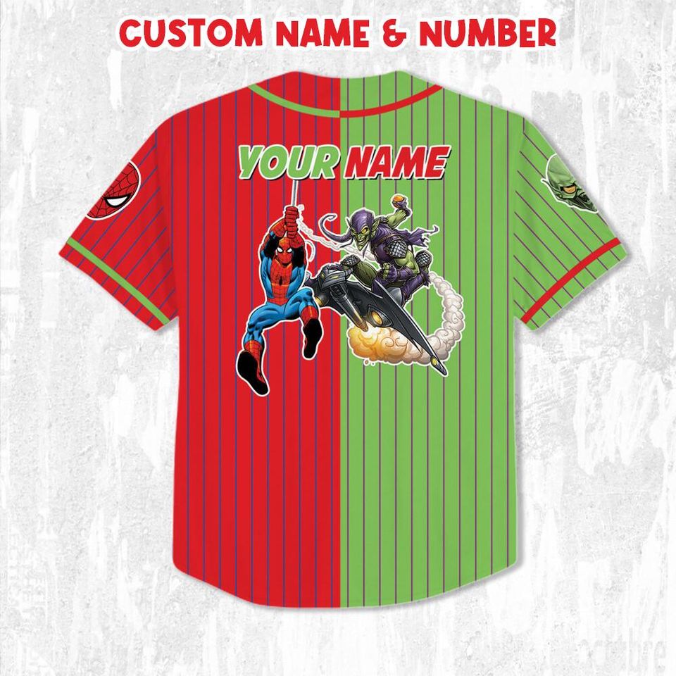 Personalized Spider-Man vs Green Goblin City Showdown