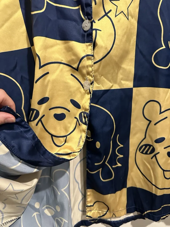 Winnie the Pooh Satin Pajama Set Long Sleeve Disney