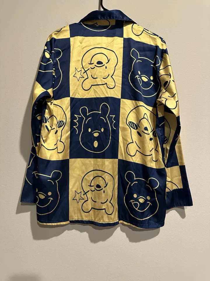 Winnie the Pooh Satin Pajama Set Long Sleeve Disney