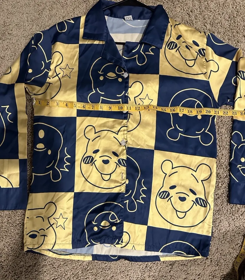 Winnie the Pooh Satin Pajama Set Long Sleeve Disney