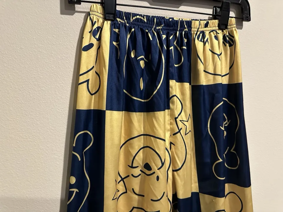 Winnie the Pooh Satin Pajama Set Long Sleeve Disney