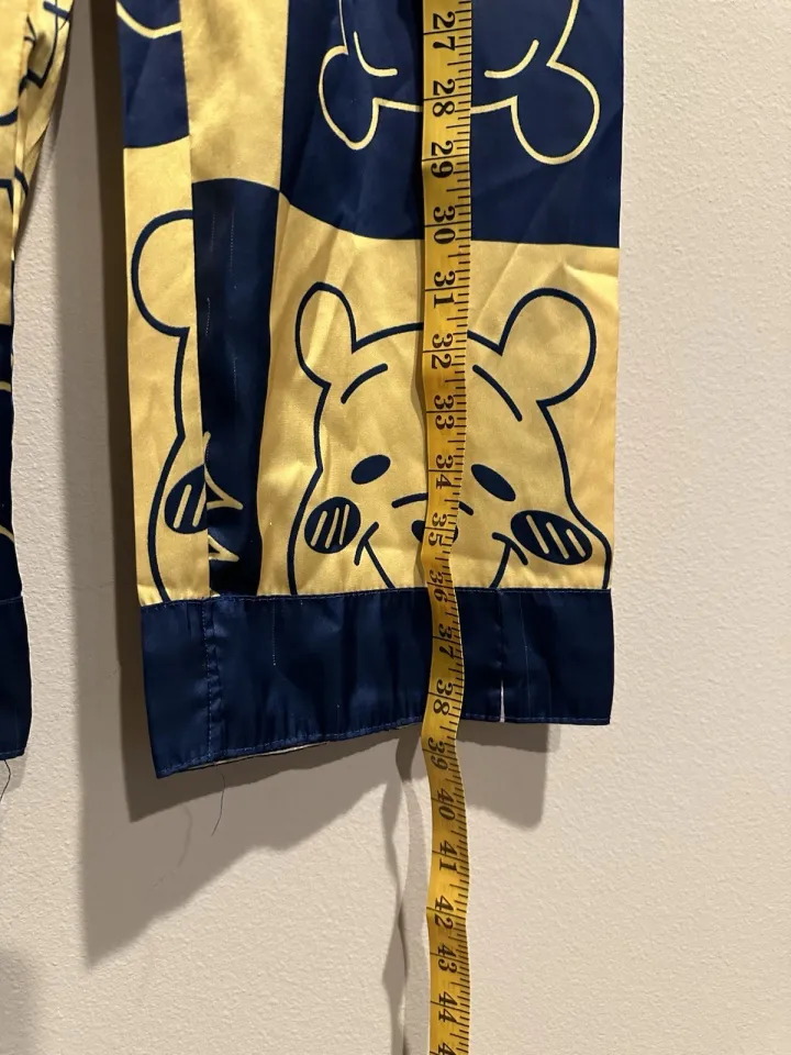 Winnie the Pooh Satin Pajama Set Long Sleeve Disney