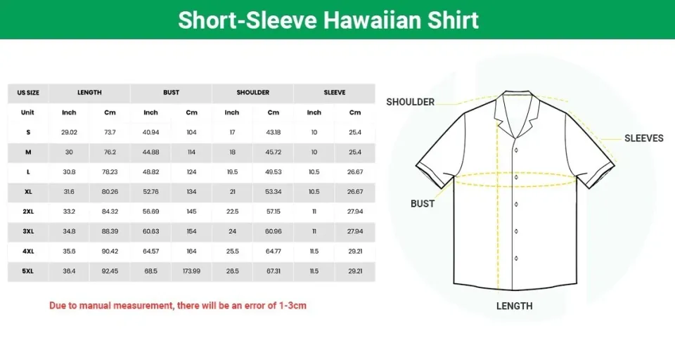 god zilla Hawaiian Button Down Shirt