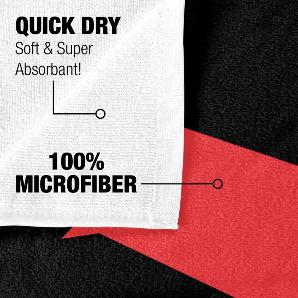 Batman Red Hood Officially Licensed Beach Towel 30"x60"