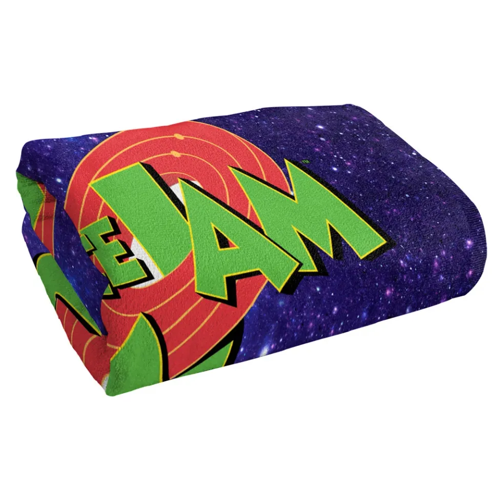 Space Jam SJ Logo Beach Towel 30"x60"