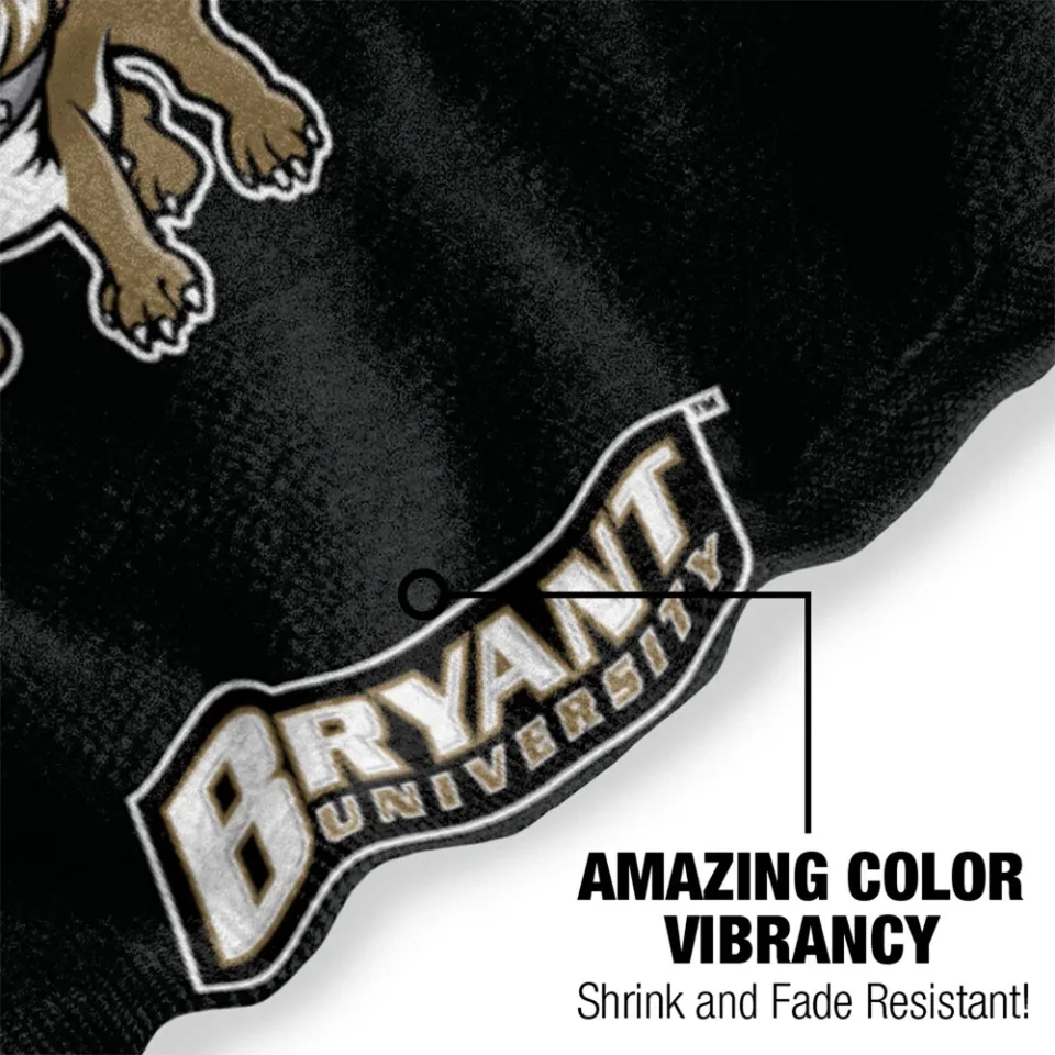 Bryant University Beach Towel/Bath Towel, 30"x60" Logo Pattern
