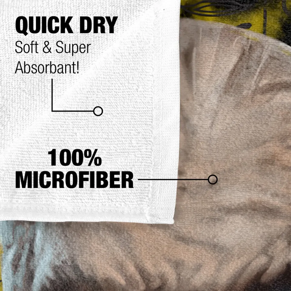 Universal Monsters Beach Towel 30"x60" The Mummy Head Microfiber