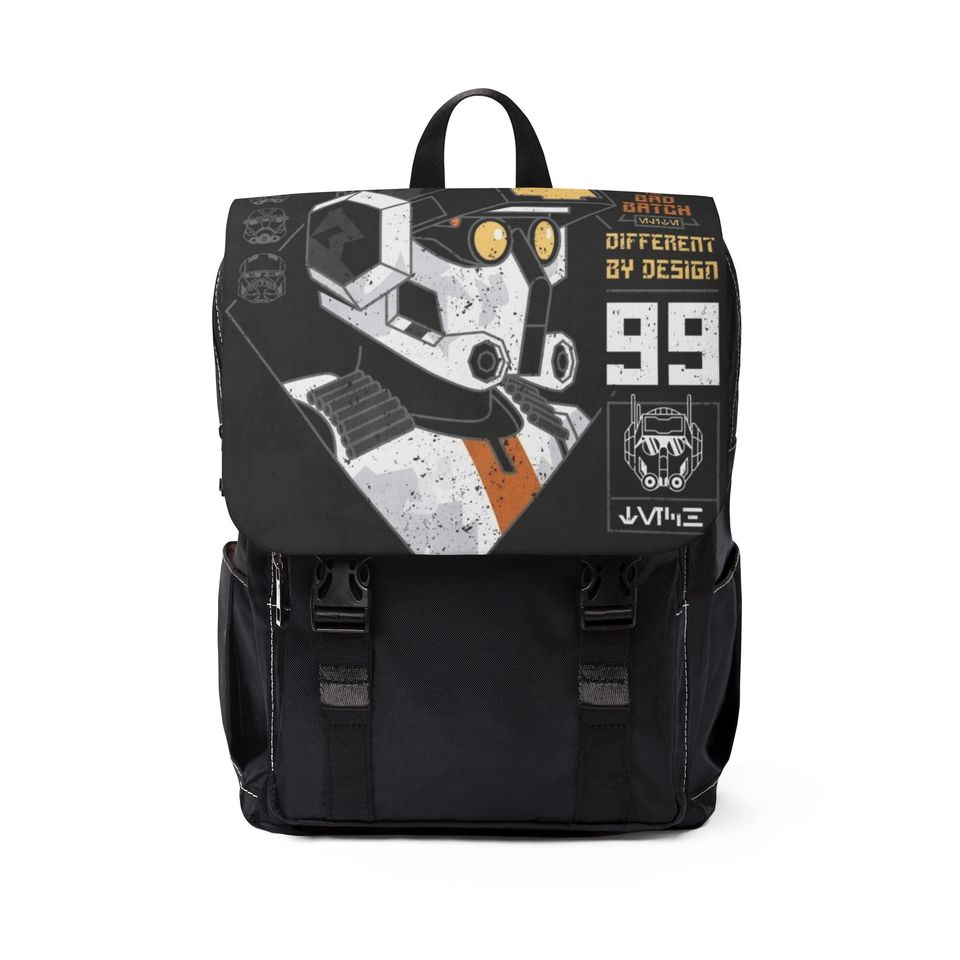 Star Wars Universe Casual Shoulder Backpack for School, Office or Travel - The Bad Batch
