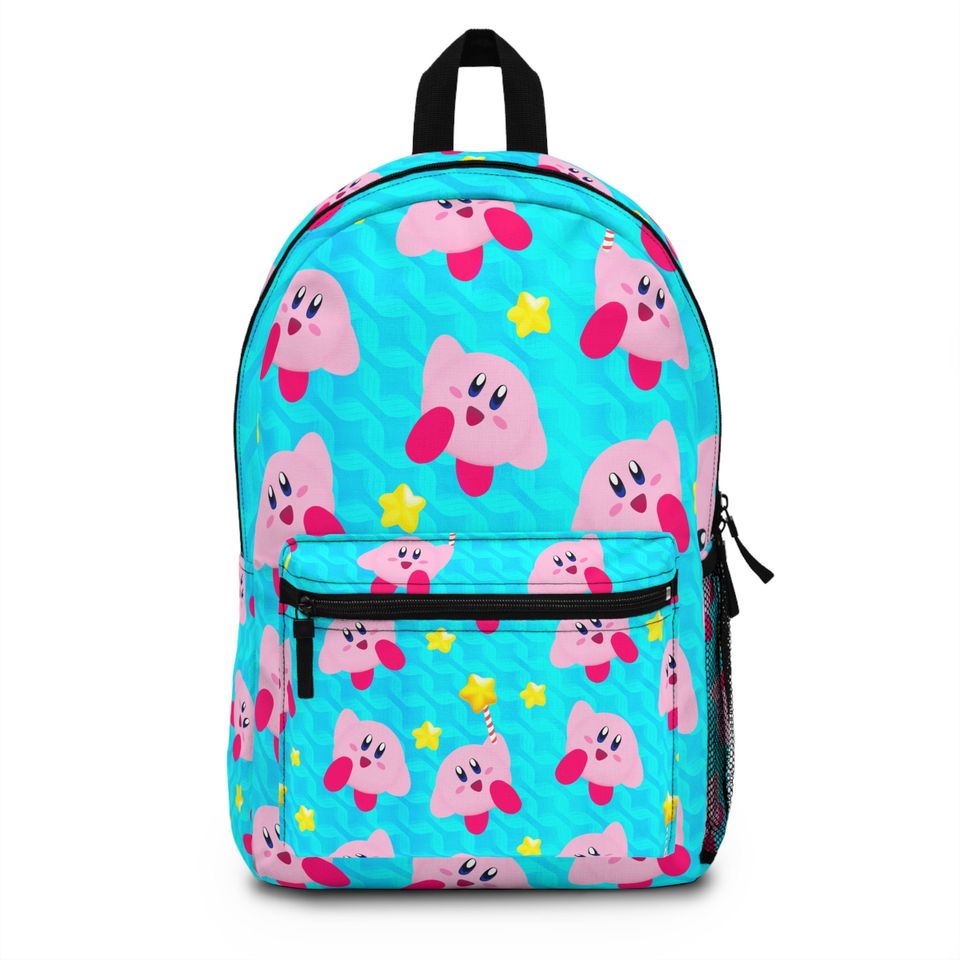 Kirby Pink and Blue Backpack