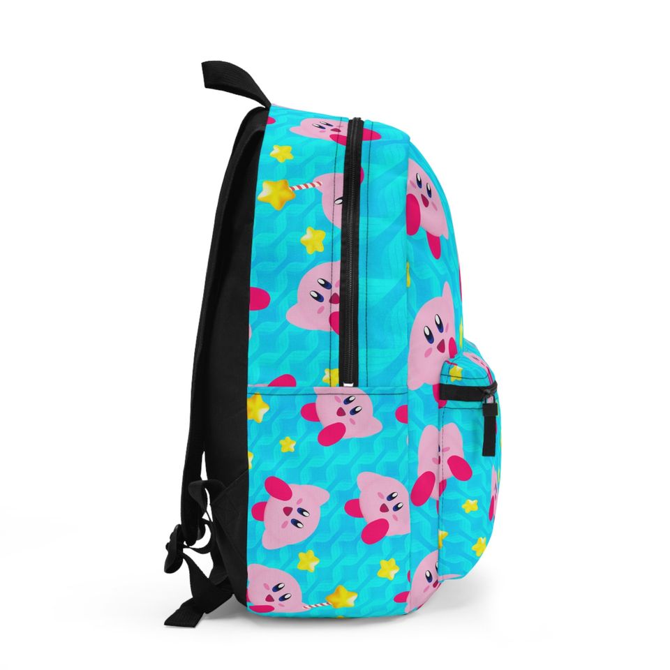 Kirby Pink and Blue Backpack