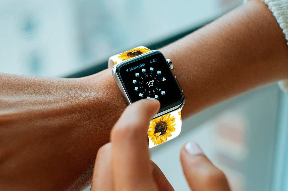 Sunflower Apple Watch Band