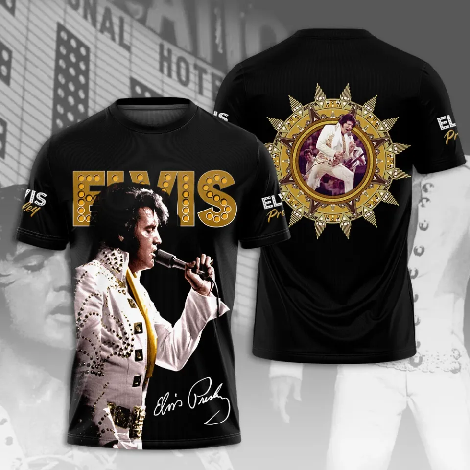 Elvis Presley 3D T-shirt, gift for fans