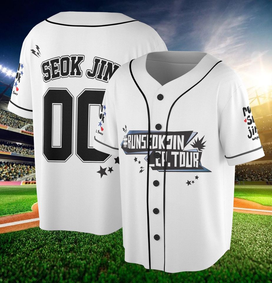 BTS Jin 'Run Seokjin' Tour Jersey