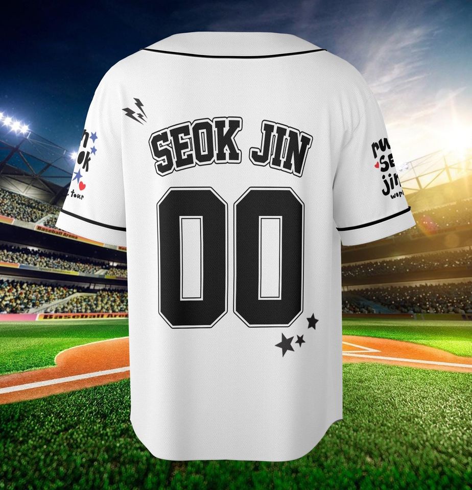 BTS Jin 'Run Seokjin' Tour Jersey