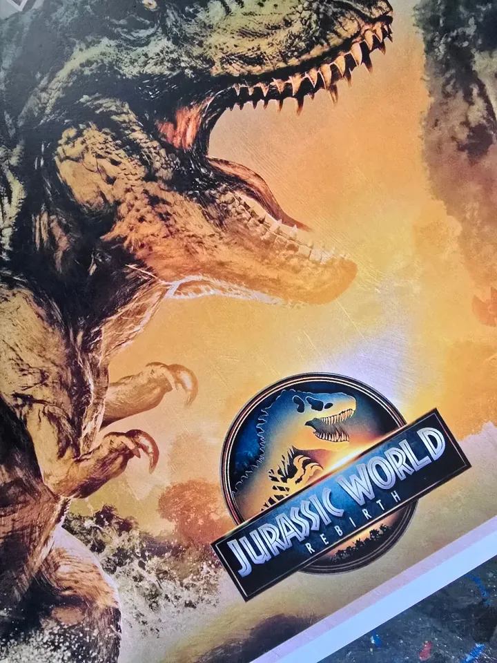 Jurassic World Rebirth Premium Matte Vertical Poster