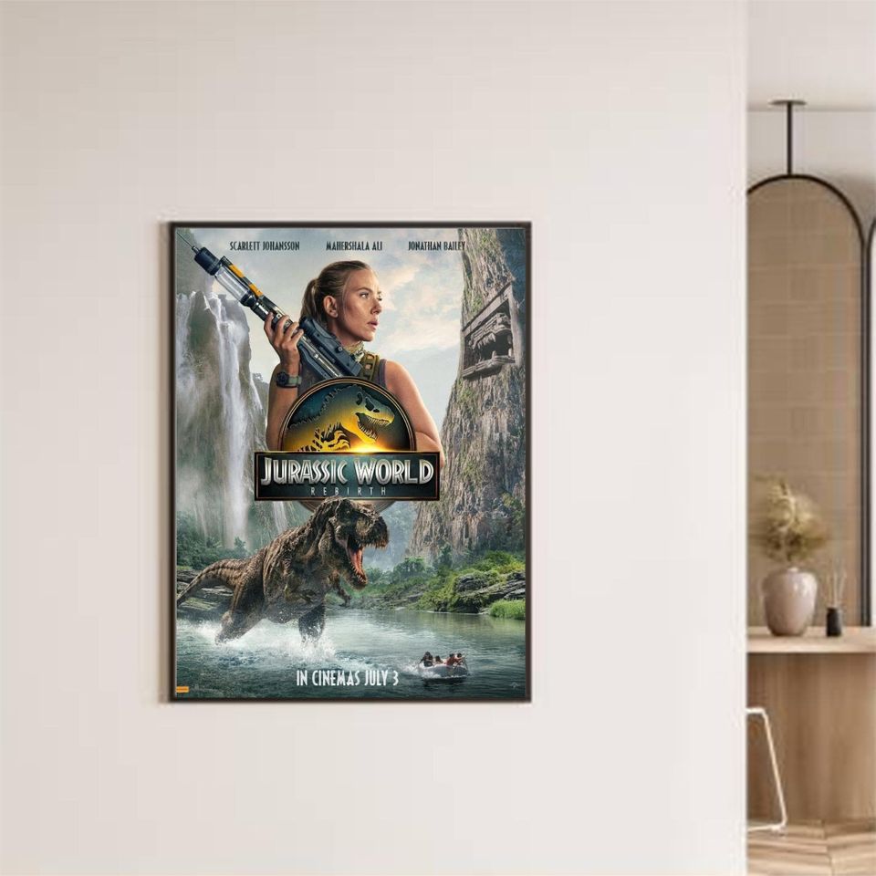 Jurassic World Rebirth Premium Matte Vertical Poster