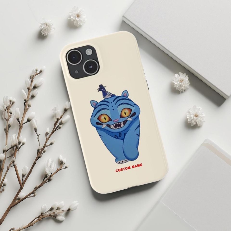 Personalized Kpop Demon Hunter Tiger iPhone Case, Cute Animal Gift