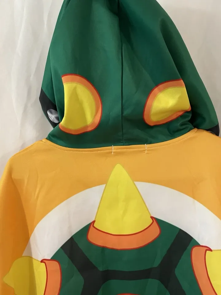 Gearhumans Men’s 3D Bowser Hoodie Apparel Pullover XL