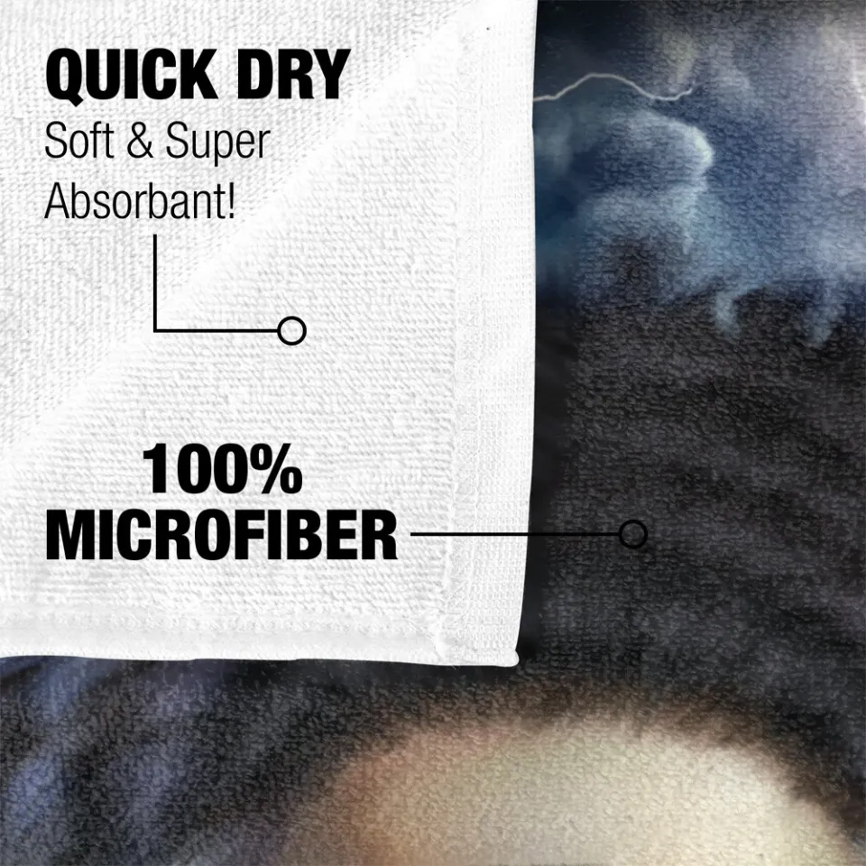 Universal Monsters Beach Towel 30"x60" The Bride Head Microfiber