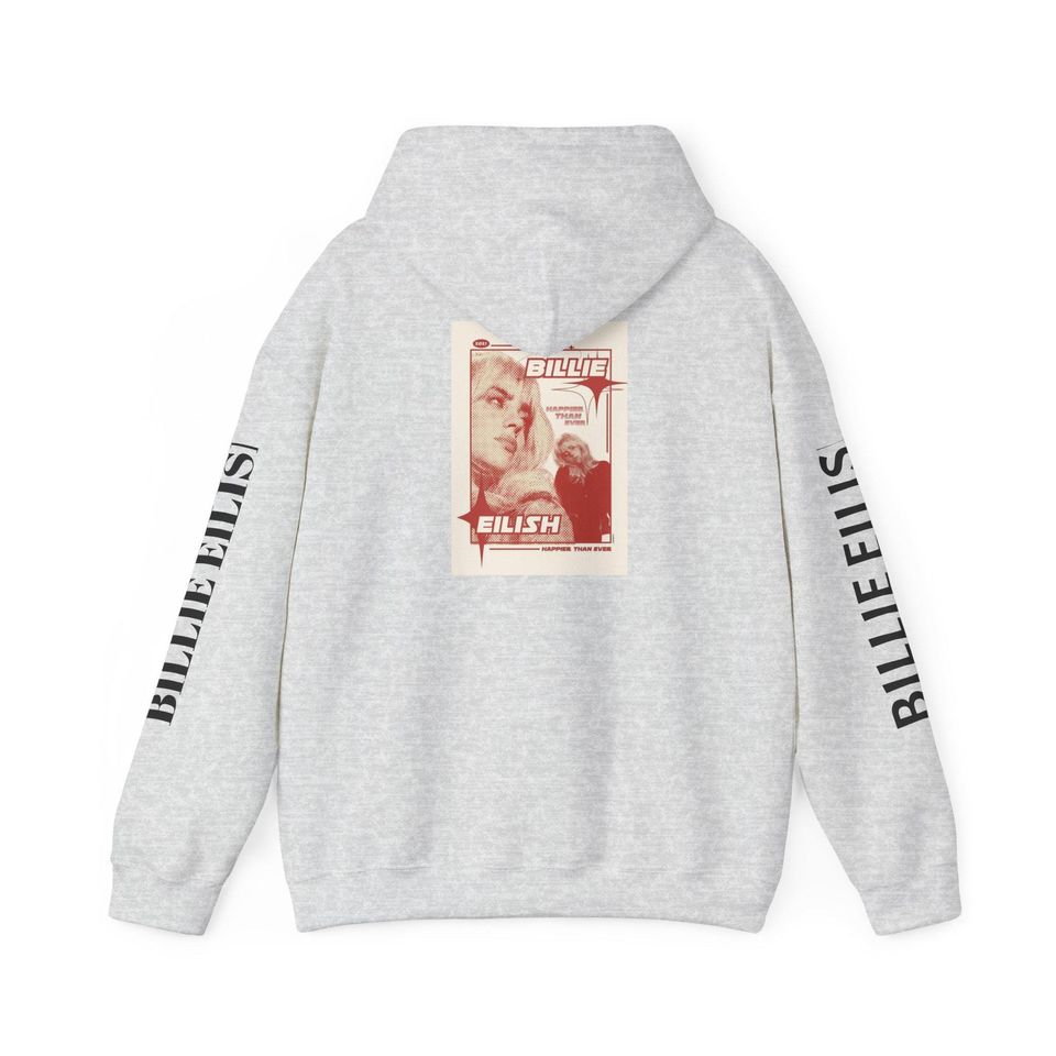 Billie Eilish Hit Me Hard And Soft Signature 3D Hoodie