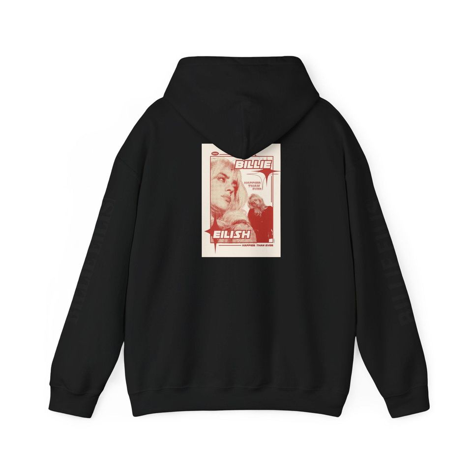 Billie Eilish Hit Me Hard And Soft Signature 3D Hoodie