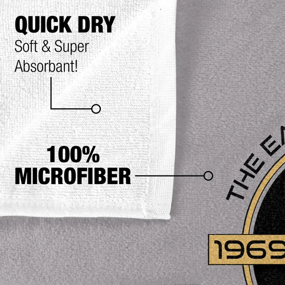 NASA Apollo Circle 50Th Officially Licensed Beach Towel 30"x60"