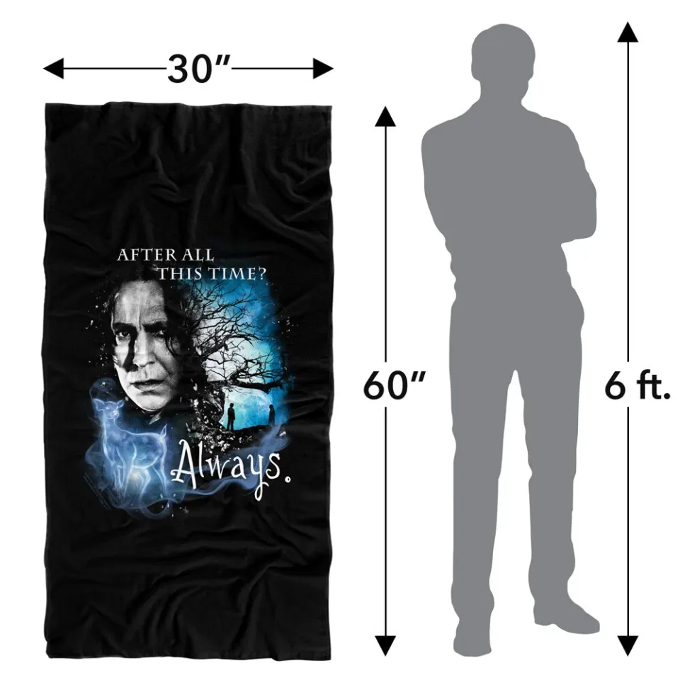 Harry Potter Always Officially Licensed Beach Towel 30"x60"