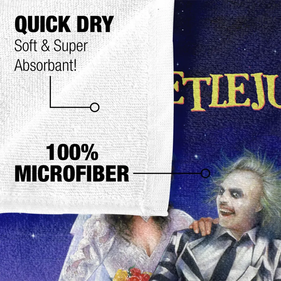 Beetlejuice Poster Officially Licensed Beach Towel 30"x60"