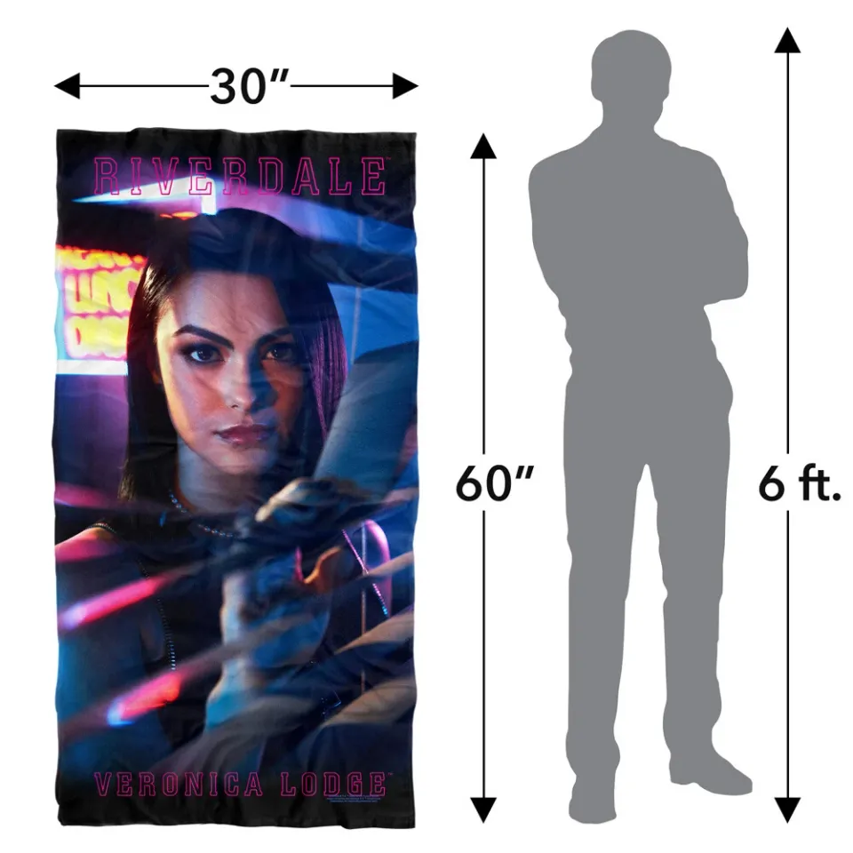 Riverdale Veronica Lodge Officially Licensed Beach Towel 30"x60"