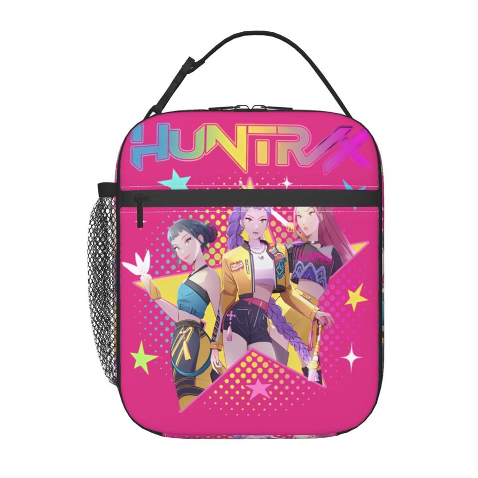 Huntrix & Saja Boys Insulated Lunch Bags