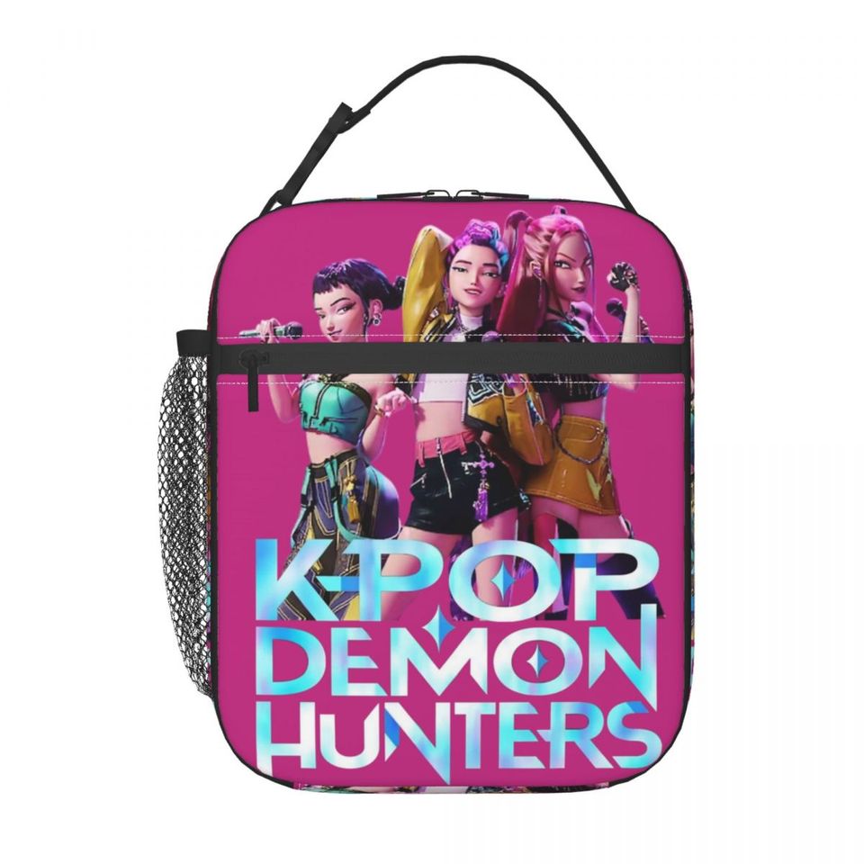 Huntrix & Saja Boys Insulated Lunch Bags