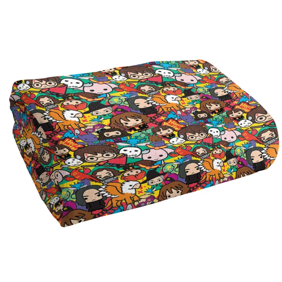 Harry Potter Hero Chibi Collage Officially Licensed Beach Towel 30"x60"