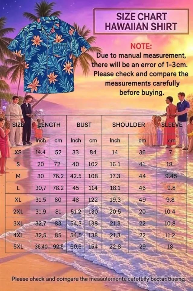 Sky Blue Tropical Hawaiian Shirt – Sunlight Aloha Summer Vibes