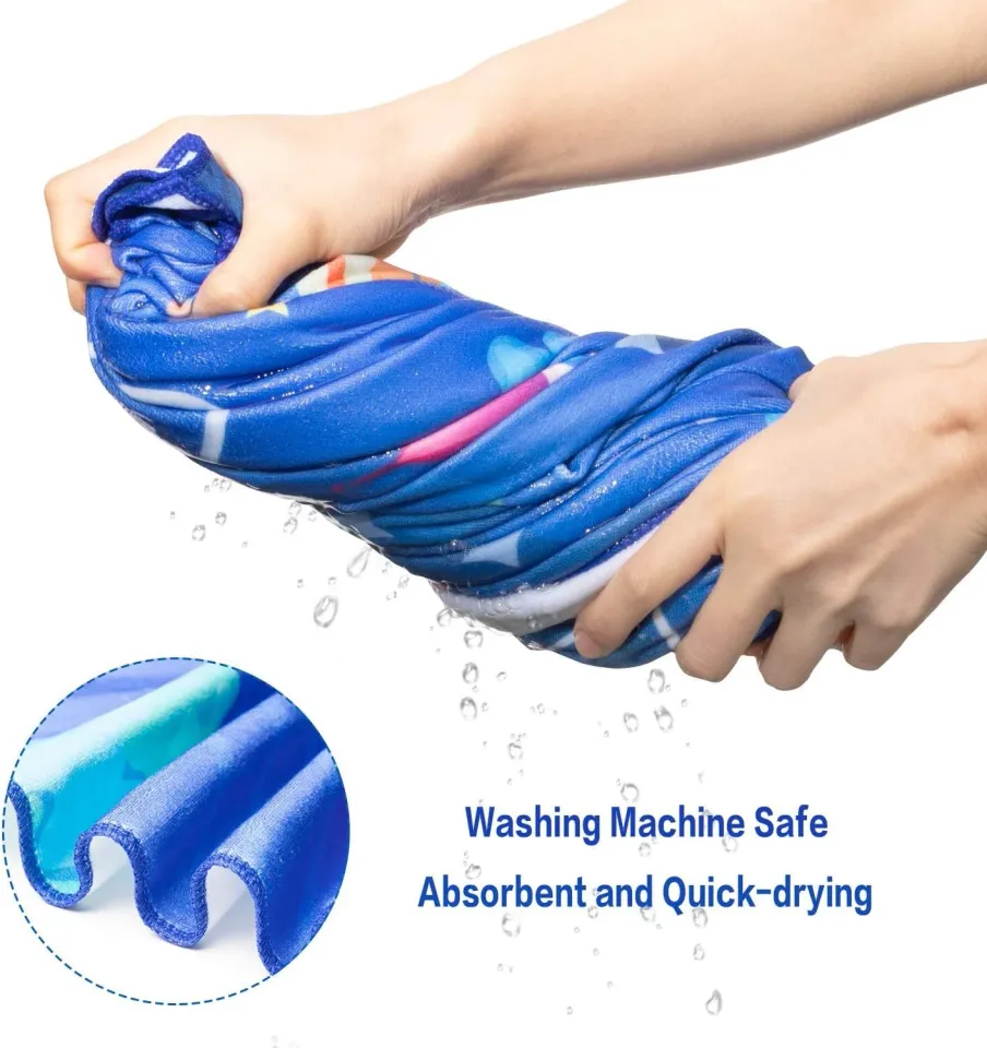 Beach Towel Kids  Microfiber Pool Towel Absorbent Quick Dry Beach Sand Free