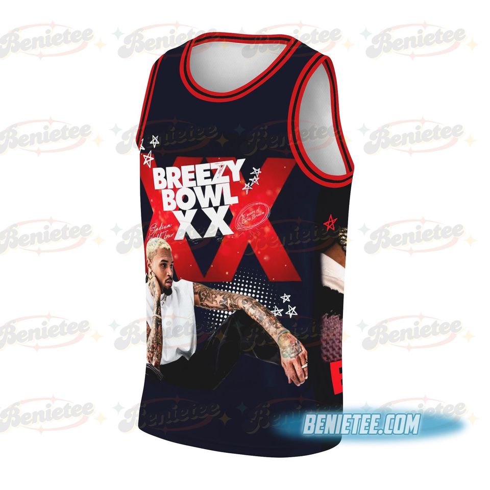Chris Brown Tour Basketball Jersey