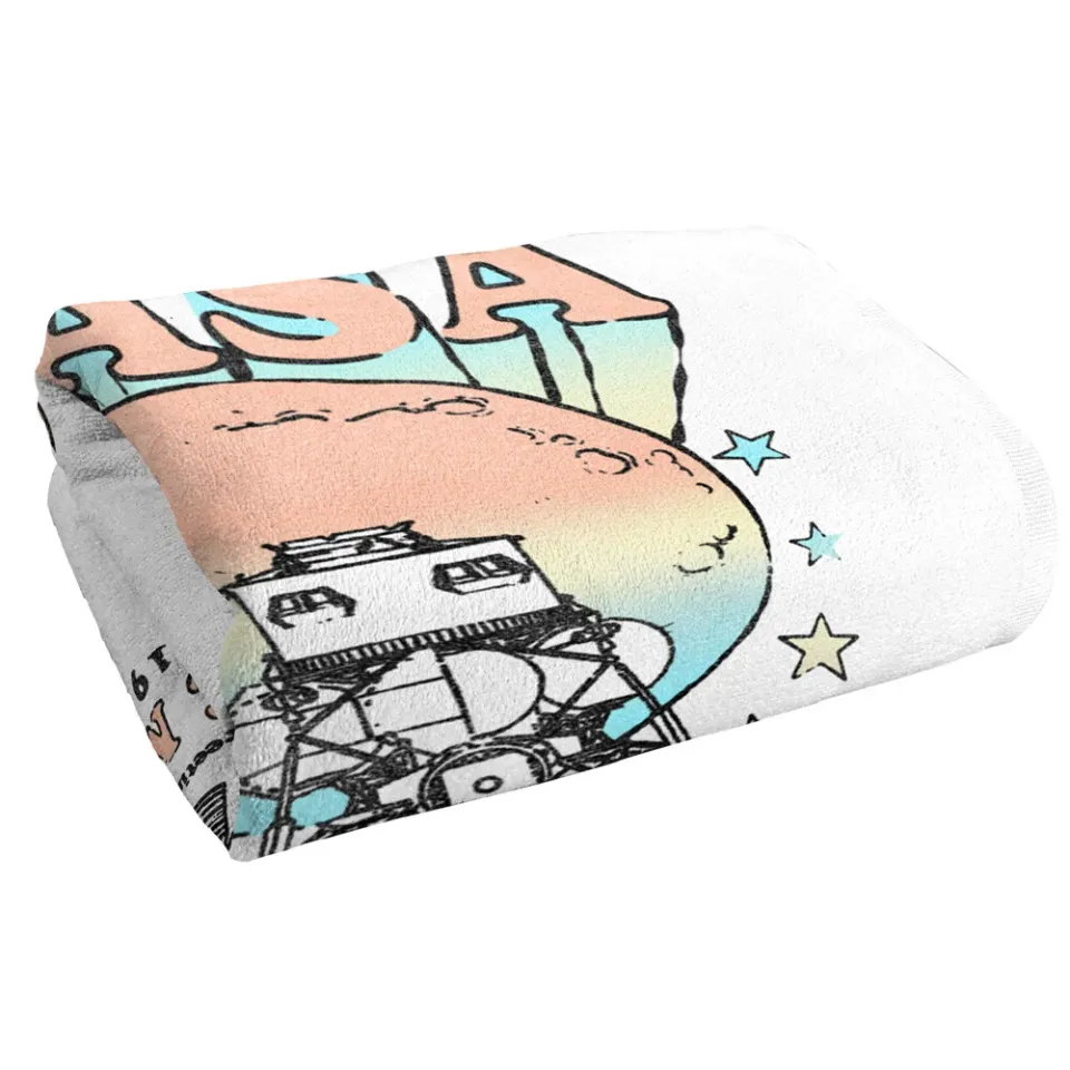 NASA Greetings from The Moon Officially Licensed Beach Towel 30"x60"