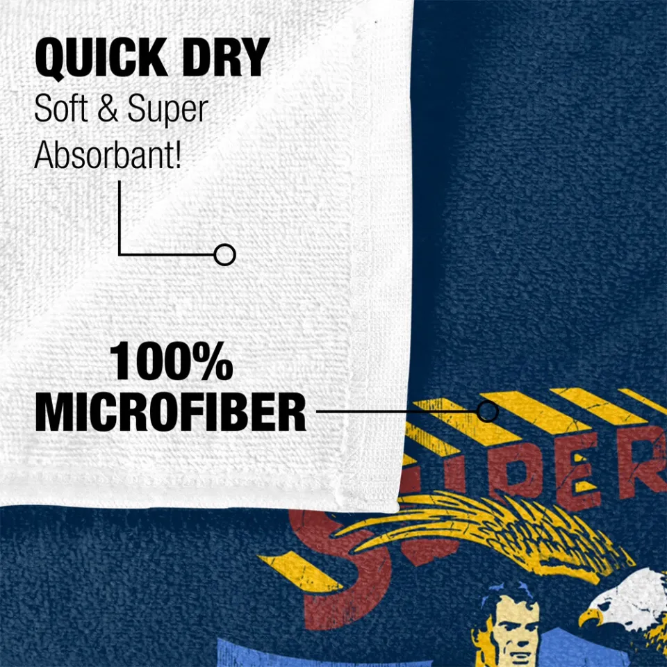 Superman All American Officially Licensed Beach Towel 30"x60"