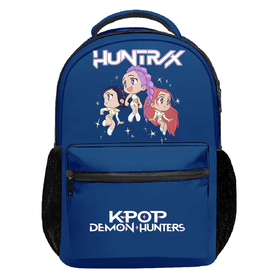 KPop Demon Hunters Backpack Unisex Travel Bag Casual Daypack