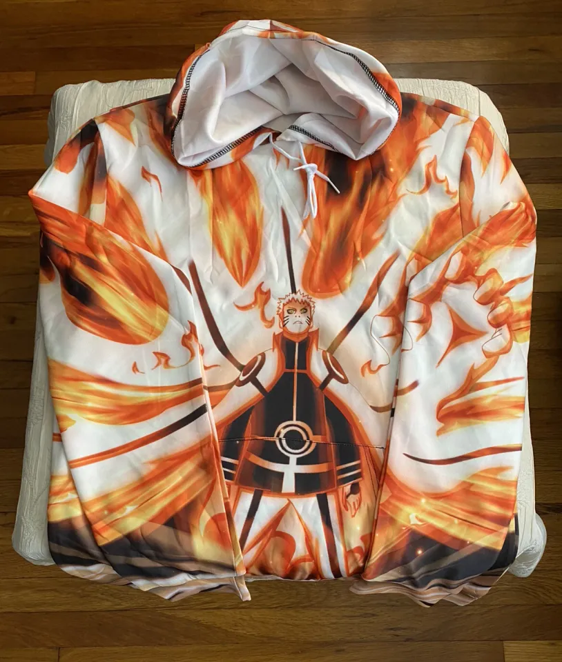 Narutoo Light Weight 3-D Sweatshirt Medium￼￼ Brand New In Bag￼